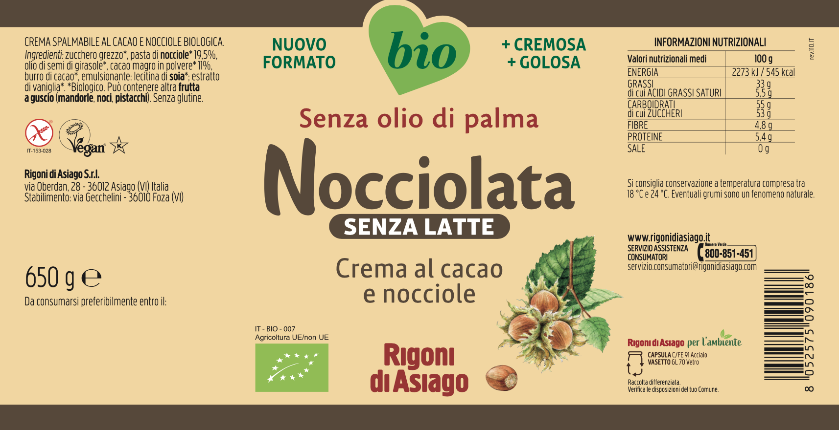 Etichetta Prodotto