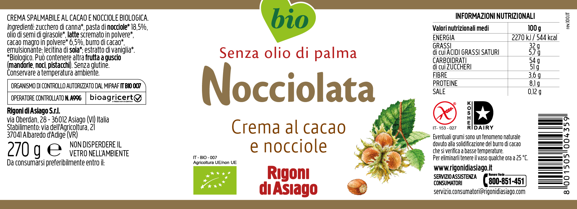 Etichetta Prodotto