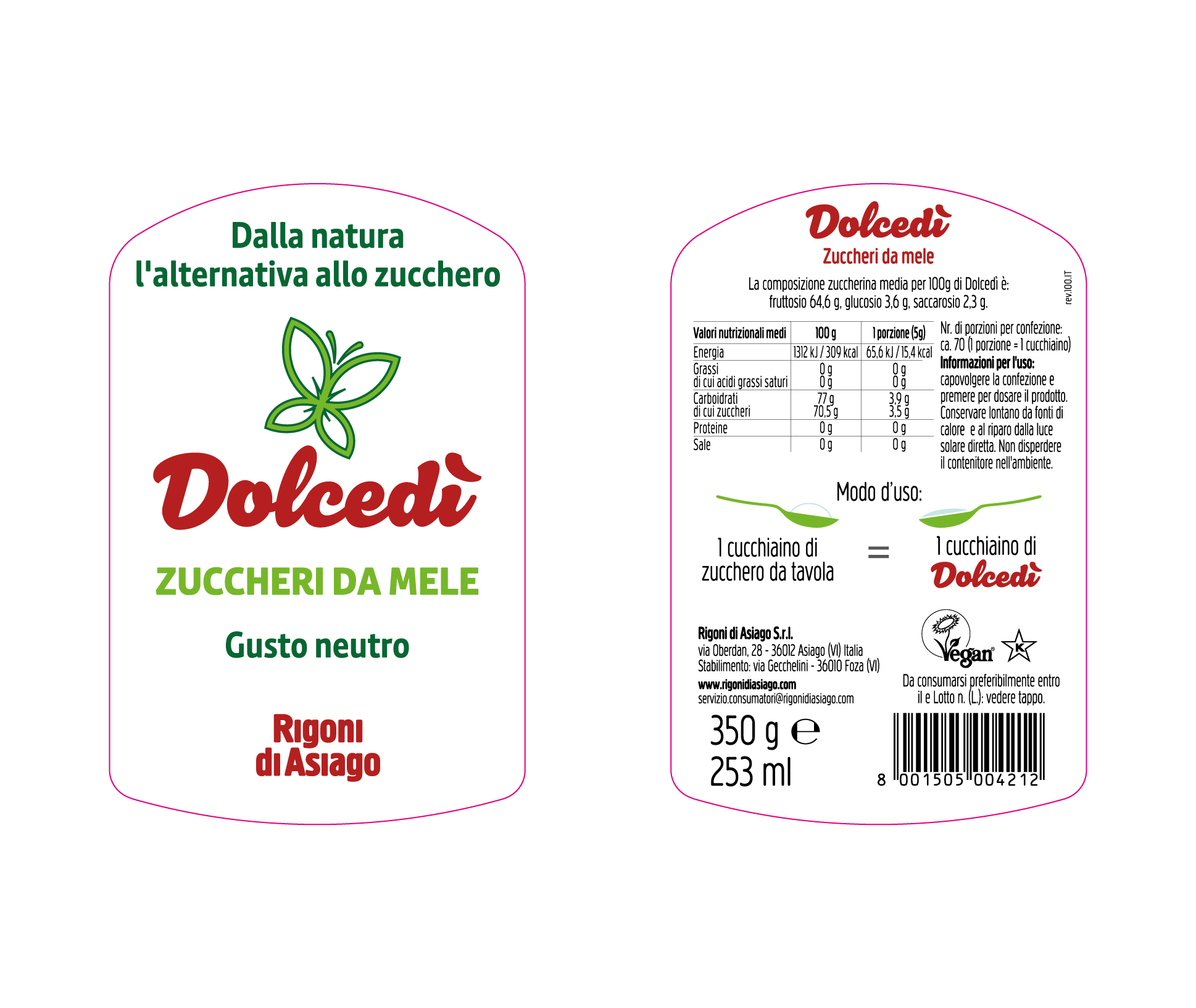 Etichetta Prodotto