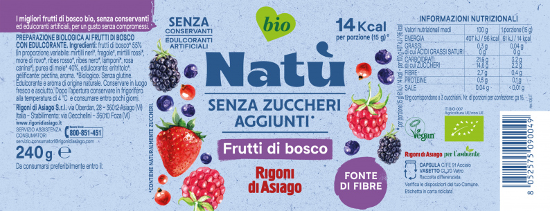 Etichetta Prodotto